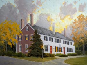Painting of the Blue Hill Inn