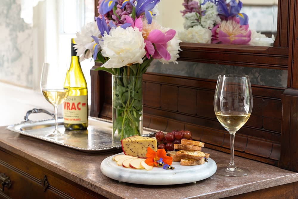 Wine and Cheese