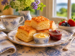 Biscuits and jam